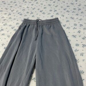 H&M Light Gray Fleece Joggers